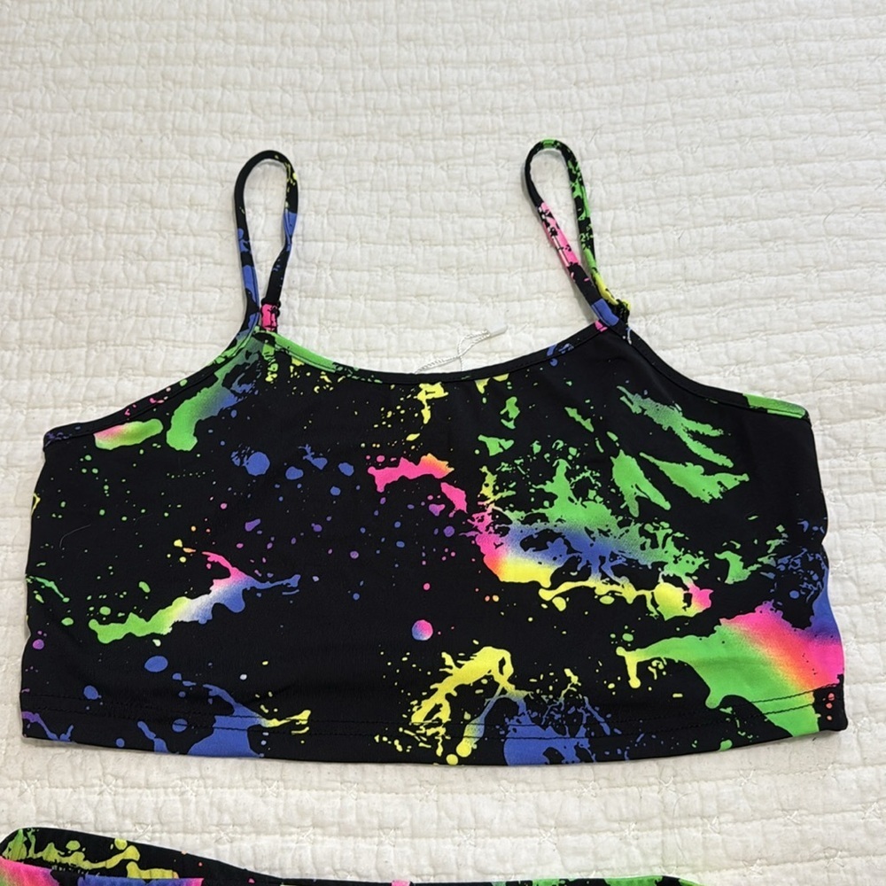 SHEIN Multicolor Paint Splash Set - Picture 3 of 4